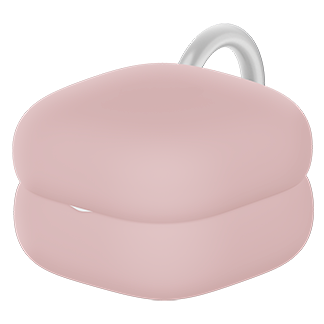 Футрола за полнење на LinkBuds Fit со розов капак.