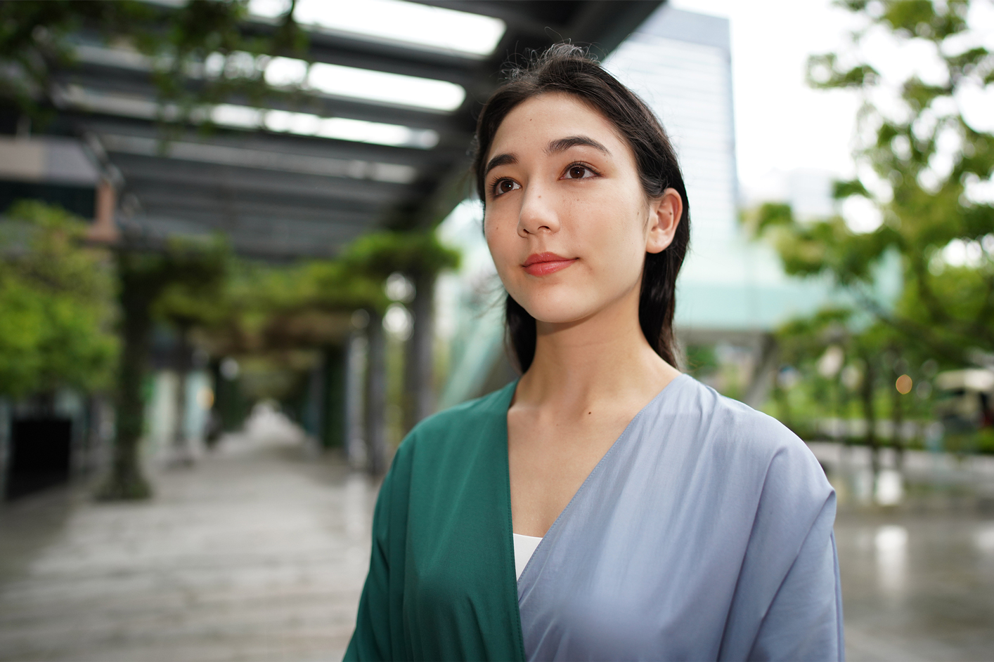 Портрет од жена надвор