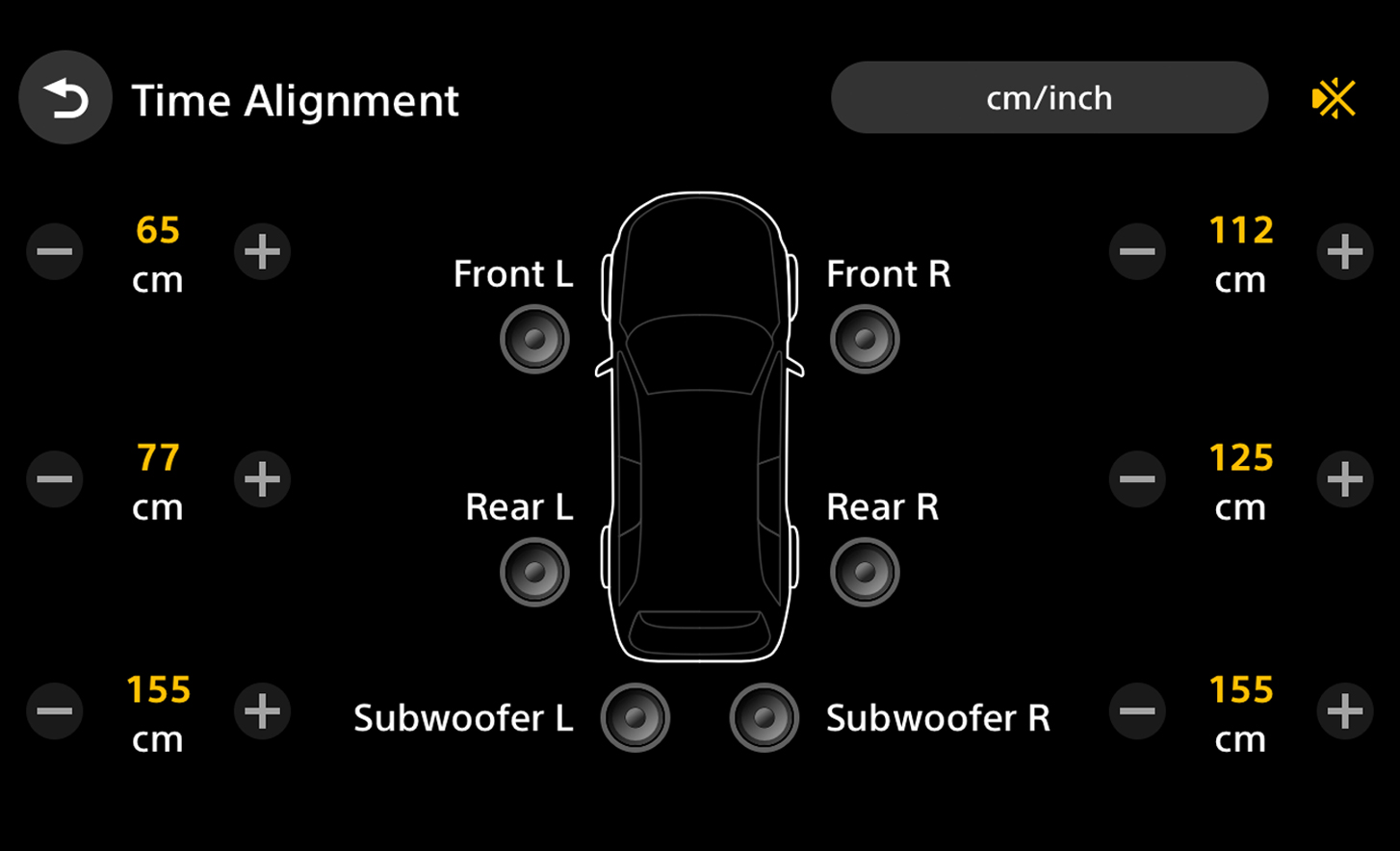 Слика од корисничкиот интерфејс на која се гледа функцијата за порамнување на времето и достапните опции